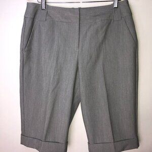 Worthington Modern‎ Fit Bermuda Gray Shorts Women's 12